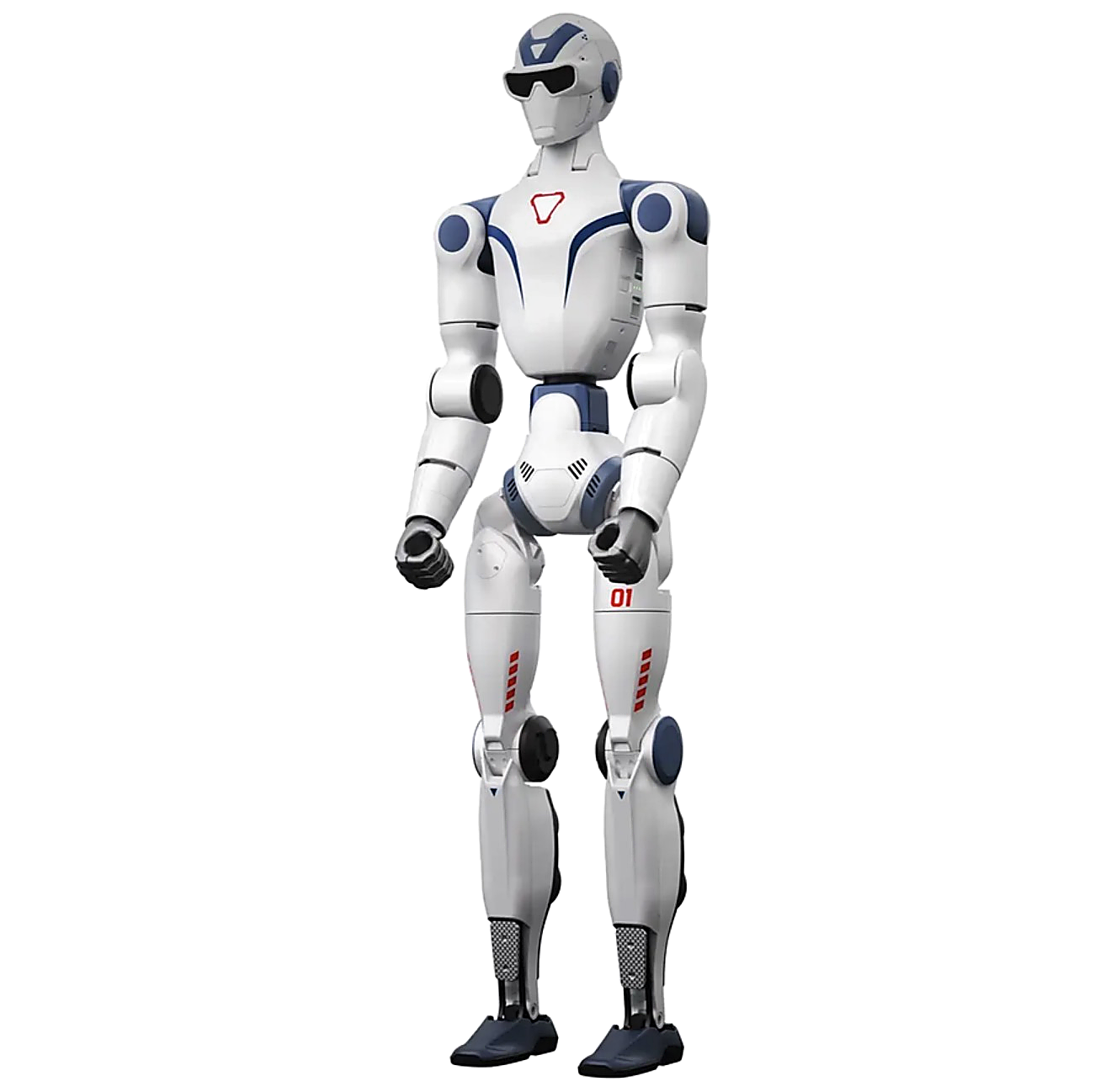 Unitree R1 Air Roboter freigestellt ohne Hintergrund